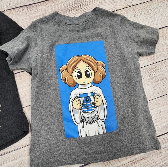 Star Wars Princess Leia Top Bundle‎ Size 3T - Picture 3 of 5
